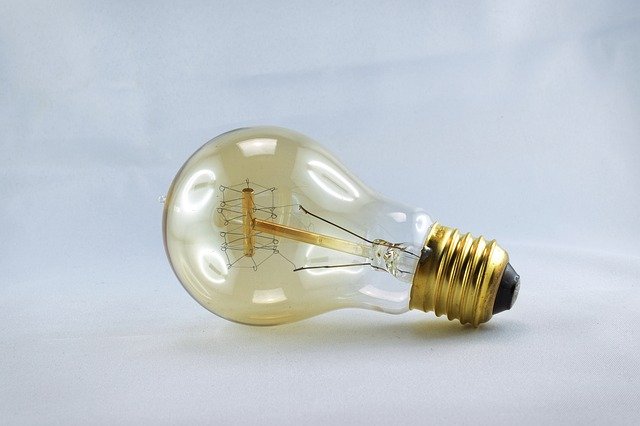 vintage žárovka